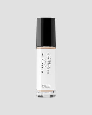 Nutridome brightening moisturising foundation with hyaluronic acid for light olive skin - 1