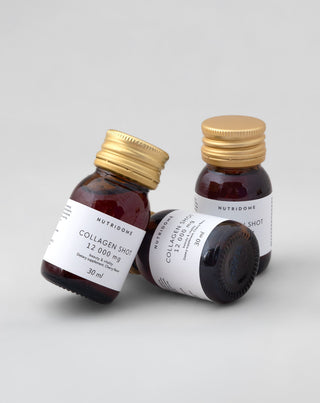 Collagen shot in liquid form 12,000 mg with vitamins dietary supplement Nutridome 30 ml - 2
