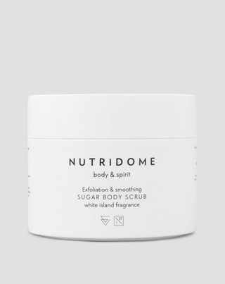 Sugar body scrub smoothing the skin Nutridome 250 g