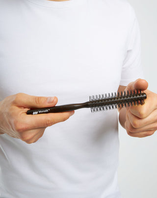 Monolit beech wood Quiff hair styling brush - 2